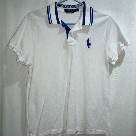 Polo Golf Ralph Lauren Shirt Womens Size XL Tailored Fit Big Pony - Picture 1 of 6